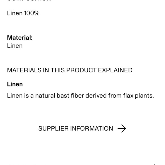 EUC H&M blue and white striped linen button down, Medium. Boxy and oversized - Picture 4 of 12